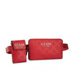 Borseta din Piele ecologica Guess Ilenia HWSG7473810-RED, Rosu mac