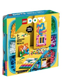 LEGO DOTS. Mega Pack Patch DOTS adeziv 41957, 486 piese, Lego