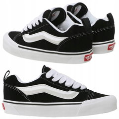 Pantofi Sport Barbati, Vans, KNU SKOOL, Piele naturala, Negru, Negru Pantofi Sport Barbati, Vans, KNU SKOOL, Piele naturala, Negru, Negru