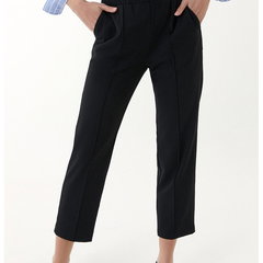 Pantaloni crop cu croiala conica, OXXO
