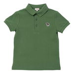 Paul Smith, Tricou polo din bumbac, Galben, Albastru petrol, Verde feriga, 176 CM