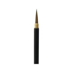 Pensulă zibelină, cu mâner scurt din bambus, de tip liner, 20 mm, 23 mm, Atelier AT10, 