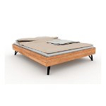 Pat dublu din lemn de fag 160x200 cm Golo - The Beds, The Beds