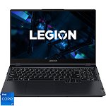 Laptop Gaming Lenovo Legion 5 15ITH6H (Procesor Intel® Core™ i7-11800H (24M Cache, up to 4.60 GHz) 15.6" FHD 165Hz, 16GB, 1TB SSD, nVidia GeForce RTX 3060 @6GB, Negru)