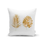 Față de pernă Minimalist Cushion Covers Golden Leafes, 45 x 45 cm, Minimalist Cushion Covers
