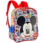 Ghiozdan pentru Scoala Karactermania Mickey Mouse Yeah 31x39x15 cm, Karactermania