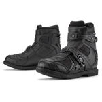 Ghete Moto Icon Field Armor 2, Negru, 43.5, Icon