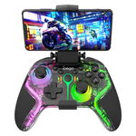 Controller Gamepad iPega 9666T, Bluetooth, RGB pentru Android/iOS/PS3/PS4/PC/N-Switch, Transparent, iPega