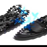 Drona de jucarie cu telecomanda 3 in 1, jjrc h36f terzetto, albastru, 