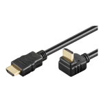 Cablu HDMI Hispeed cu Ethernet 90a° 5m 4k 30hz Goobay