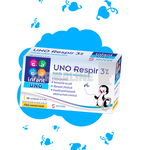 Infant Uno Respir 3% solutie salina hipertonica 20 unidoze , Solacium Pharma