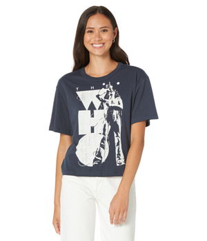 Imbracaminte Femei Chaser The Who Cotton Jersey Tee Total Eclipse, Chaser
