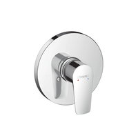 Baterie dus incastrata Hansgrohe Talis E crom lucios