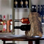 Suport sticle vin - Sandstone Mandras (3 gauri)