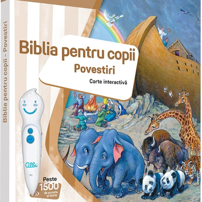 Carte interactiva Raspundel Istetel. Biblia pentru copii Povestiri, Raspundel Istetel