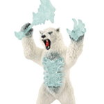 Jucarie Eldrador Creatures Blizzard bear with weapon 42510, Schleich