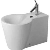 Bideu pe pardoseala Duravit Starck 1, alb Bideu pe pardoseala Duravit Starck 1, alb