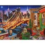 Puzzle Castorland - Brooklyn Bridge Lights, 1.000 piese (104598), Castorland