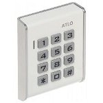 Cititor RFID standalone ATLO-KRM-103, Unique EM 125kHz, 2000 utilizatori PIN/CARD, ATLO