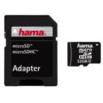 Card memorie Micro-SDHC Hama 32GB, Adaptor, Class 10 