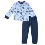 Pijama copii Chicco, albastru inchis, 31451-65MC, chicco.ro