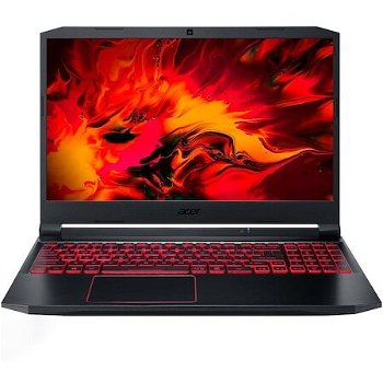 Laptop Gaming Acer Nitro 5 cu procesor AMD Ryzen™ 5 4600H pana la 4.00 GHz, 15.6", Full HD, 144Hz, 8GB, 256GB SSD, NVIDIA® GeForce® GTX 1650 4GB, No OS, Black