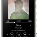 MP4 Player Sony Walkman NW-A105G, Hi-Res Audio, Android 9.0, Ecran HD tactil, Bluetooth, NFC, Wi-Fi, Autonomie 26 ore, LDAC, 16GB (Verde)