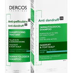 Sampon anti-matreata pentru par normal-gras Dercos, 200ml, Vichy, Vichy