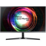 Monitor LED Samsung LU28H750UQUXEN 28 inch 4K UHD 1ms Quantum Dot Black