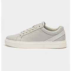 Calvin Klein sneakers din piele LOW TOP LACE UP ARCHIVE STRIPE culoarea negru, HM0HM01292 Calvin Klein sneakers din piele LOW TOP LACE UP ARCHIVE STRIPE culoarea negru, HM0HM01292