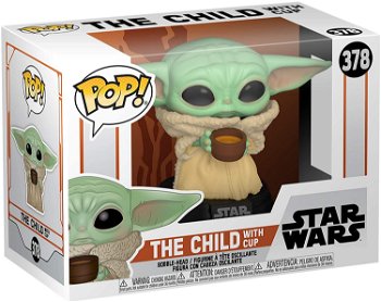 Pop! Star Wars Mandalorian The Child With Cup 