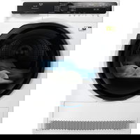 Uscator de rufe Electrolux 3DSense 900 PerfectCare EW9D587KCE, Pompa de caldura, 8 kg, Clasa A, Motor Inverter, Wi-Fi, Display LED, 3DSense, SmartSelect (Alb), Electrolux