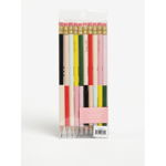 Set de 10 creioane cu radiera - ban.do Color block