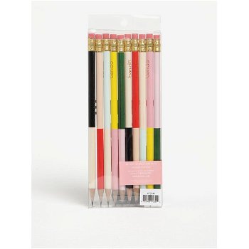 Set de 10 creioane cu radiera - ban.do Color block