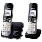 KX-TG6812 DECT Caller ID Black, Silver, Panasonic