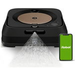 Aspirator robot iRobot Braava Jet M6 (m6132), 2 moduri, Amazon Alexa, Google Home, Rezervor 0.45 l (Negru), iRobot