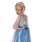 Peruca pentru fetite Frozen Elsa, varsta 3-10 ani