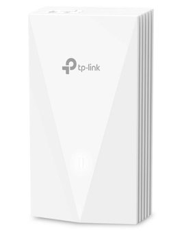 TP-Link Wireless Access Point EAP655-WALL, AX3000 Wireless Dual Band Indoor, 802.3af/at PoE, viteza transfer: 5 GHz 2402 Mbps, 2.4 GHz 574 Mbps, Interfata: Uplink: 1× 10/100/1000, Downlink: 3× 10/100/1000, dimensiuni: 143 × 86 × 4, TP-Link