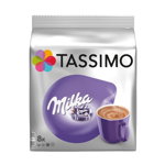 Capsule ciocolata calda, Jacobs Tassimo Milka, 8 bauturi x 225 ml, 8 capsule, Tassimo