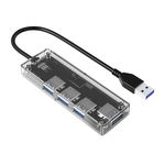 HUB USB Orico TA1U3-4A 4 port-uri USB 3.0 transparent