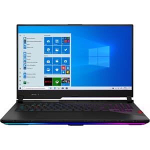Laptop Gaming ASUS ROG Strix Scar 17 G733QS-K4200T, AMD Ryzen 9 5900HX pana la 4.6GHz, 17.3" WQHD, 32GB, SSD 2TB, NVIDIA GeForce RTX 3080 16GB, Windows 10 Home, negru