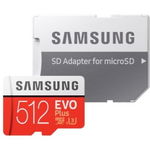 Card memorie Samsung MB-MC512HA/EU , Micro-SDXC, EVO Plus, 512GB