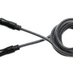 Cablu Jack 3.5mm Lemontti Audio Negru 1m, Lemontti