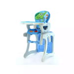 Scaun de masa multifunctional EURObaby HB-GY02 - Albastru, EURObaby