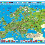 Puzzle Schmidt - Discover Europe, 500 piese (58373), Schmidt