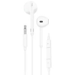 Casti APPLE Earpods MWU53ZM/A, Cu Fir, In-Ear, Microfon, Conector Jack 3.5mm, alb