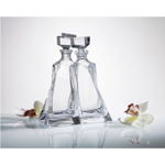 LOVERS Set 2 decantoare cristal Bohemia 500 ml, BOHEMIA CRYSTAL