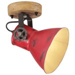 vidaXL Lampă de perete 25 W, roșu uzat, 11,5x11,5x25 cm, E27, vidaXL