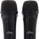 Microfon Media-Tech ACCENT PRO - Două microfoane fără fir cu un receptor USB pentru un difuzor cu funcție de karaoke, Media-Tech
