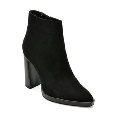 Botine FLAVIA PASSINI negre, 3C522, din piele intoarsa, Flavia Passini
